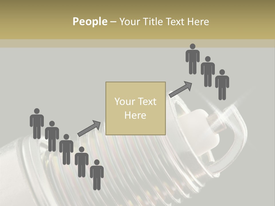 Metal Shine Closeup PowerPoint Template