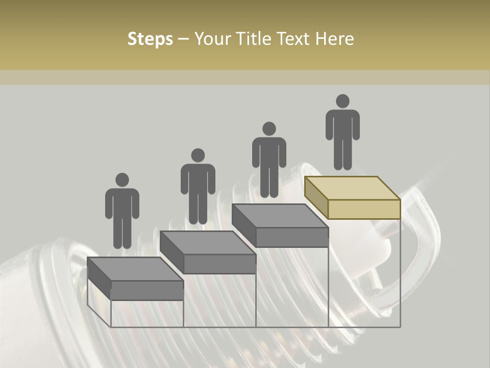 Metal Shine Closeup PowerPoint Template