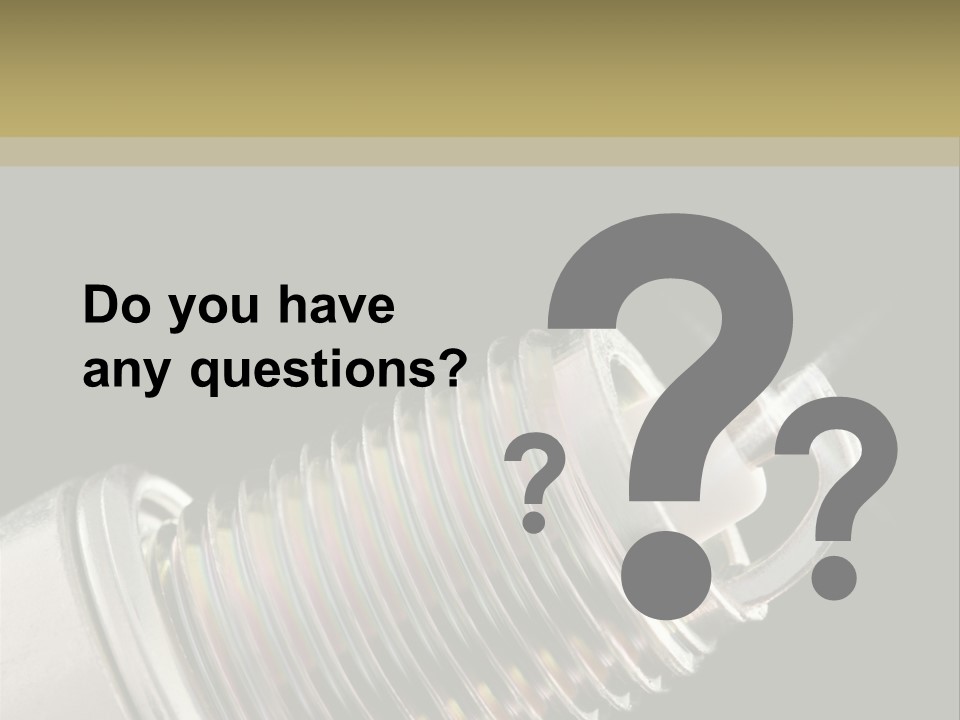 Metal Shine Closeup PowerPoint Template