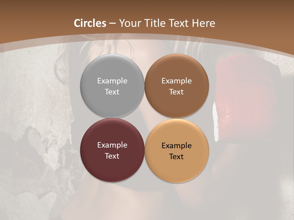 Movement Female Girl PowerPoint Template