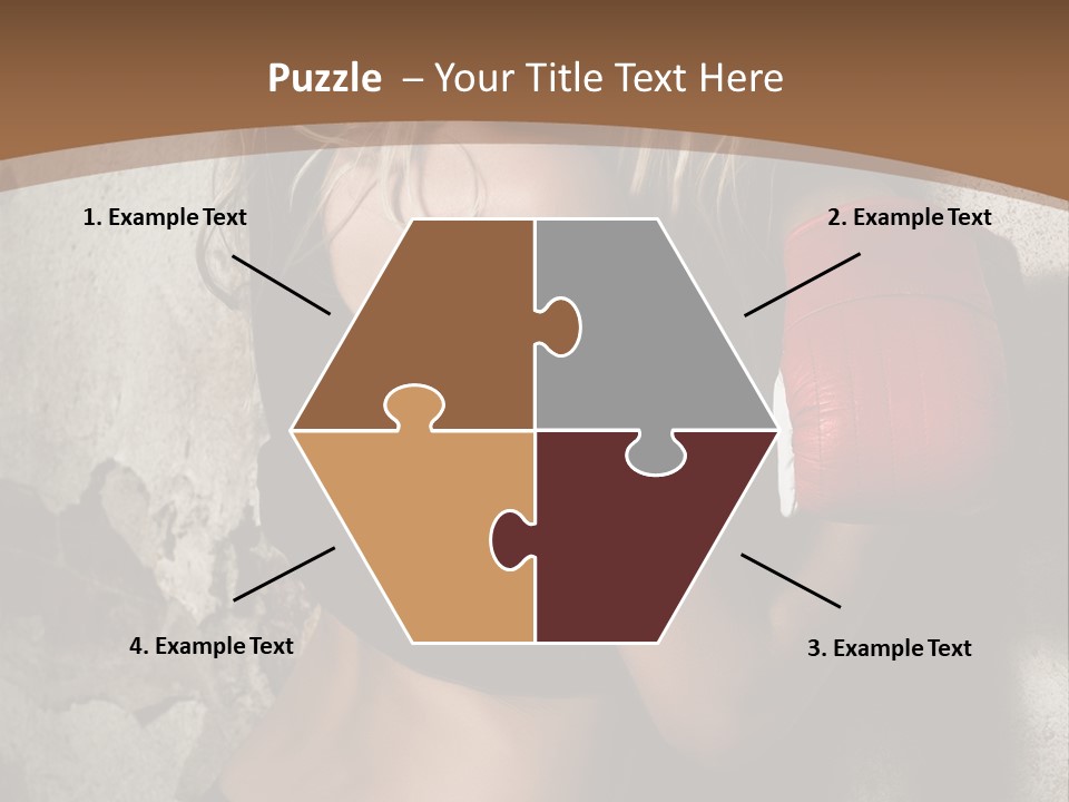 Movement Female Girl PowerPoint Template