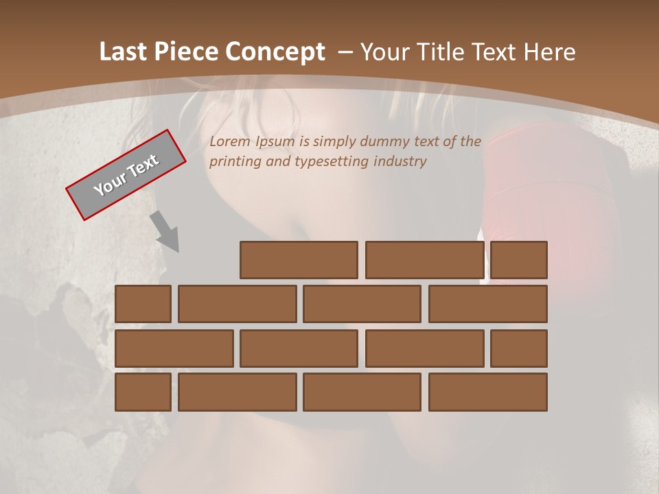 Movement Female Girl PowerPoint Template