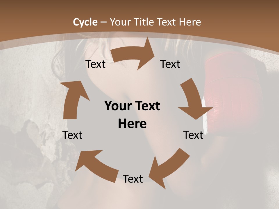 Movement Female Girl PowerPoint Template