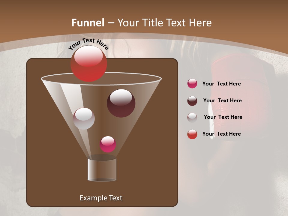 Movement Female Girl PowerPoint Template