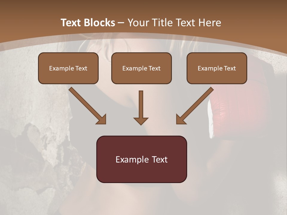Movement Female Girl PowerPoint Template