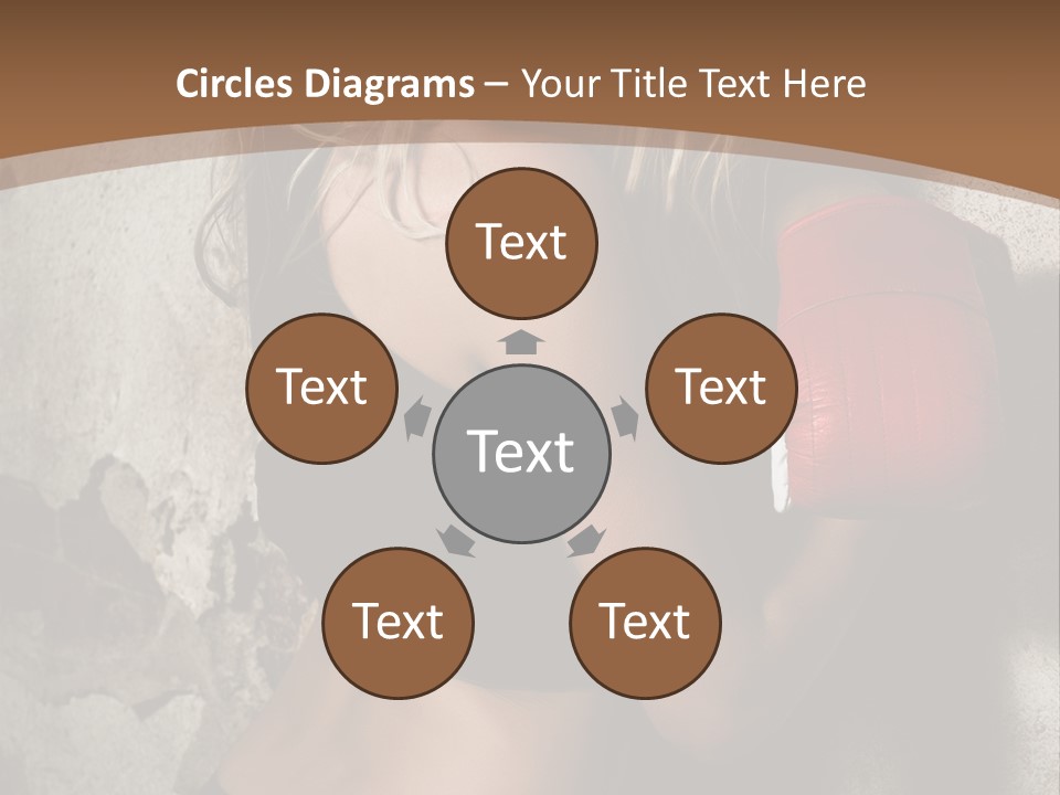 Movement Female Girl PowerPoint Template