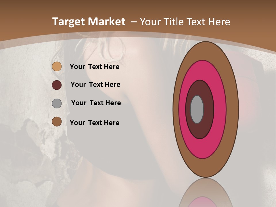 Movement Female Girl PowerPoint Template