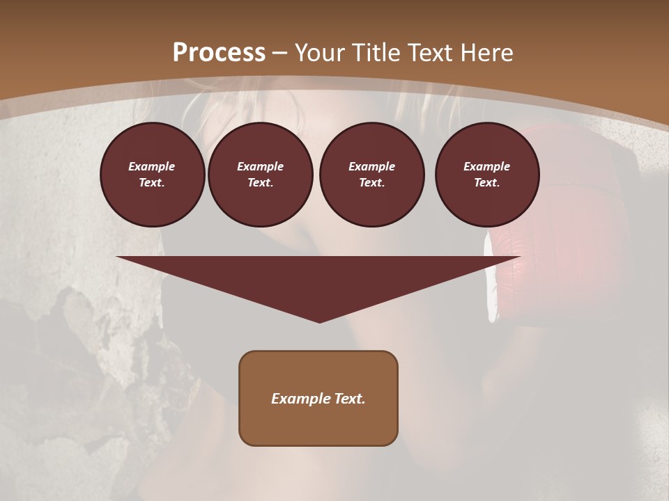 Movement Female Girl PowerPoint Template