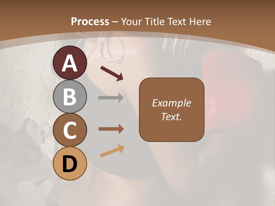 Movement Female Girl PowerPoint Template