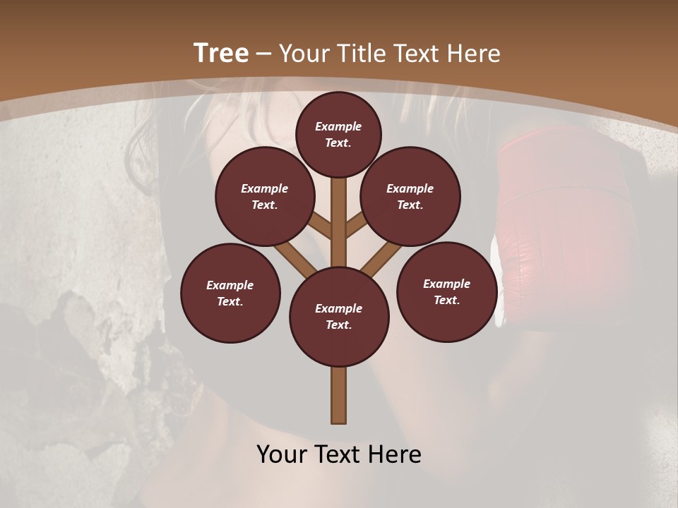 Movement Female Girl PowerPoint Template