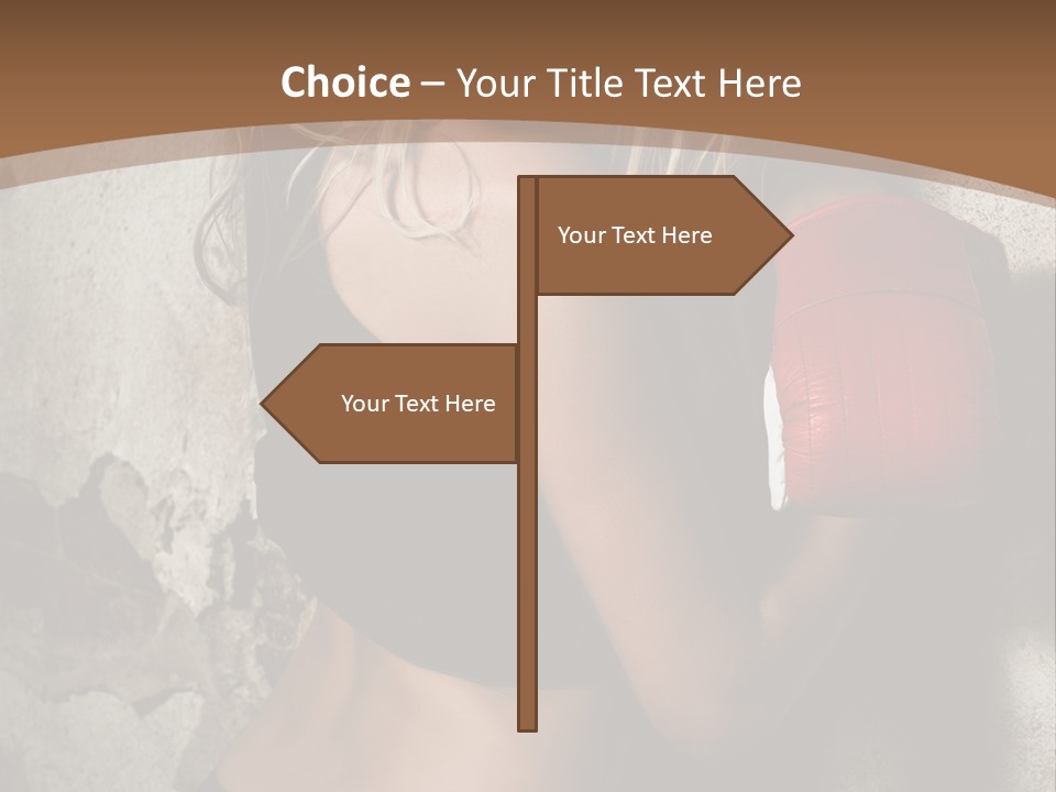 Movement Female Girl PowerPoint Template