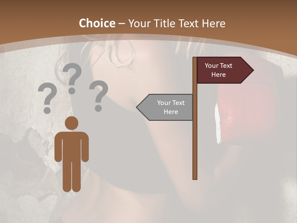 Movement Female Girl PowerPoint Template