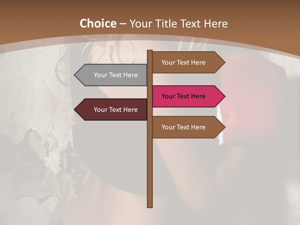 Movement Female Girl PowerPoint Template