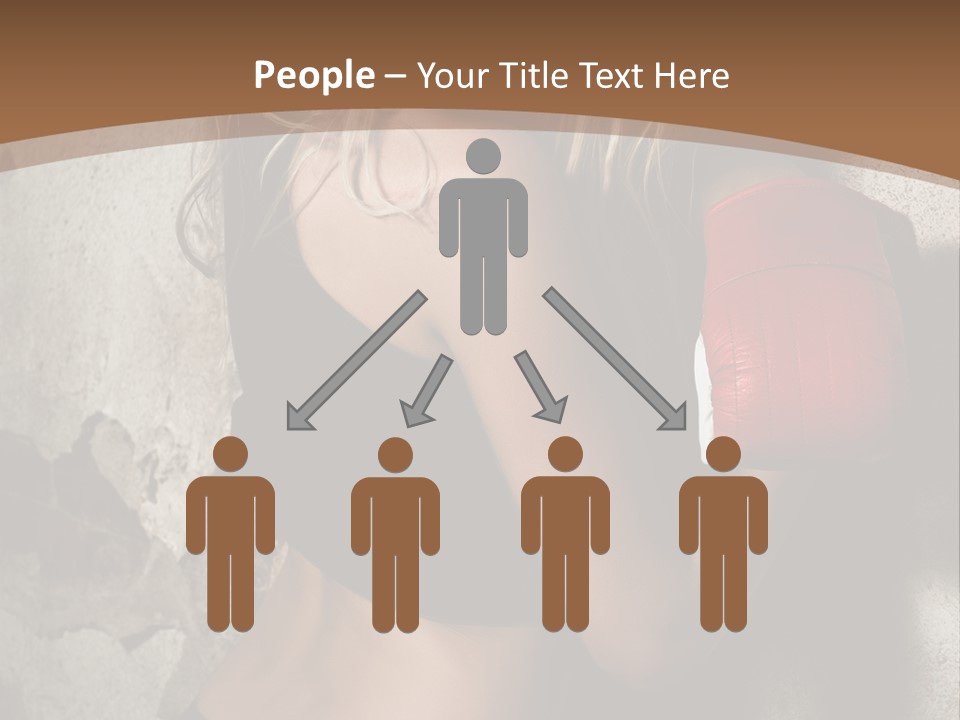 Movement Female Girl PowerPoint Template