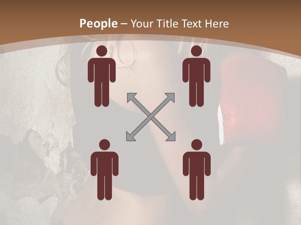 Movement Female Girl PowerPoint Template