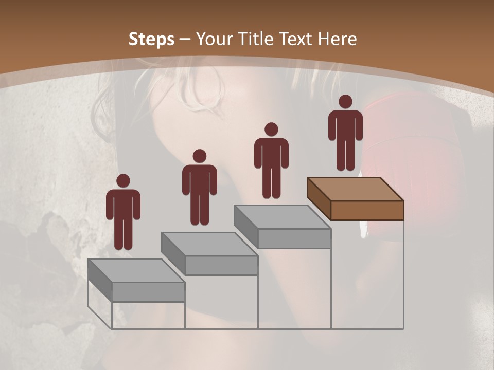 Movement Female Girl PowerPoint Template