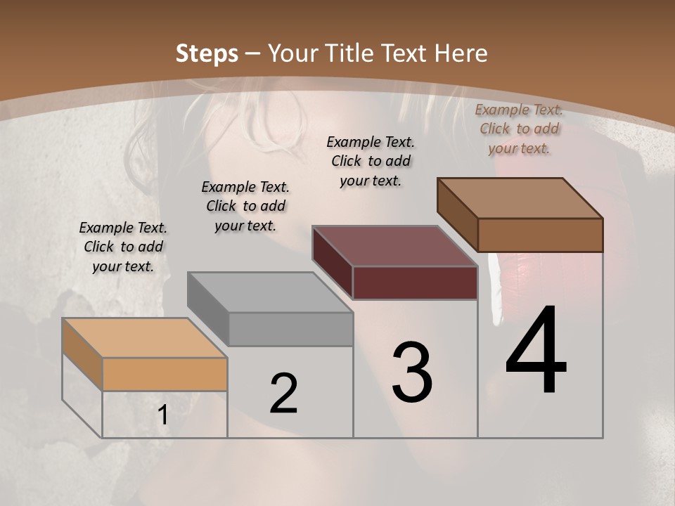 Movement Female Girl PowerPoint Template