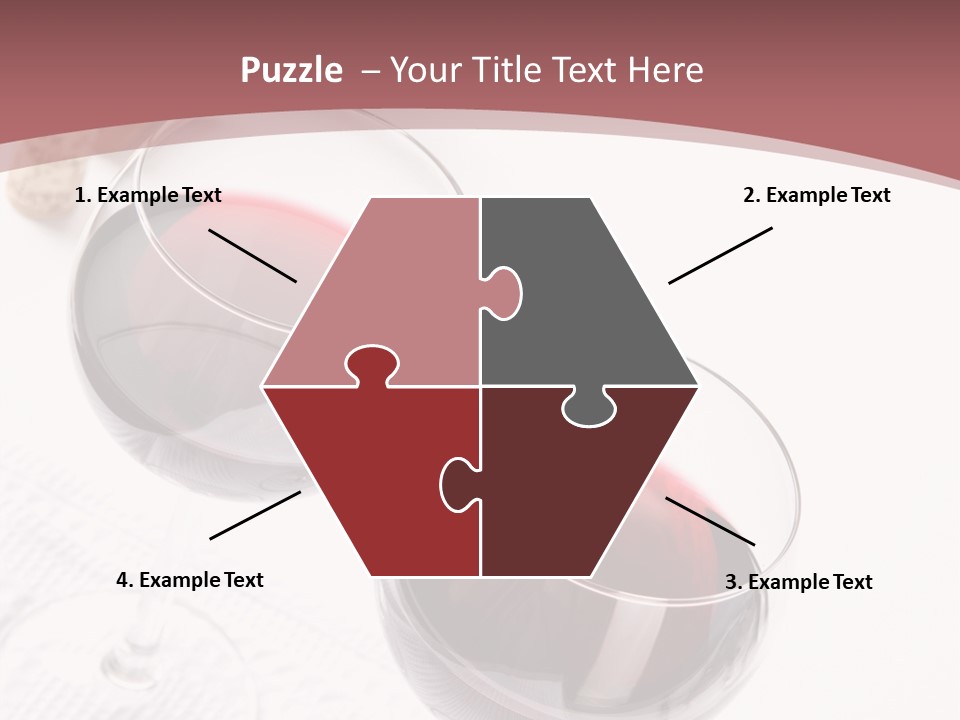 Wine White Corks PowerPoint Template