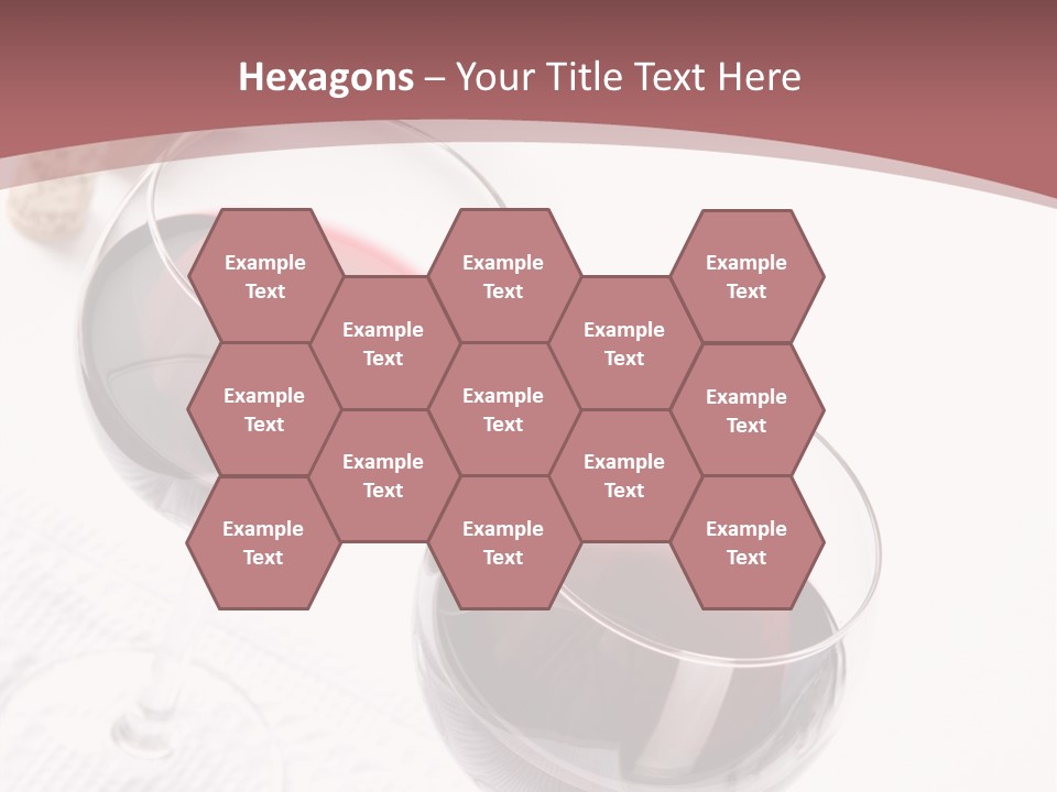 Wine White Corks PowerPoint Template