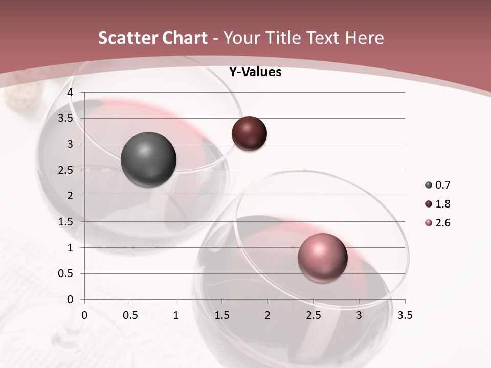 Wine White Corks PowerPoint Template