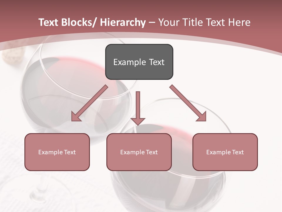 Wine White Corks PowerPoint Template