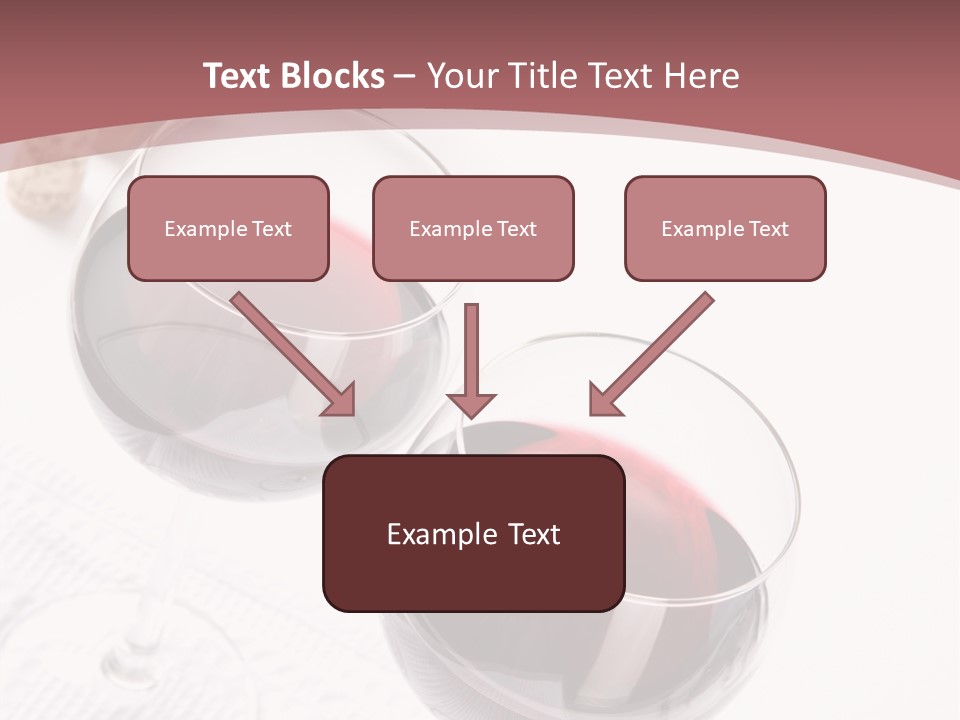 Wine White Corks PowerPoint Template