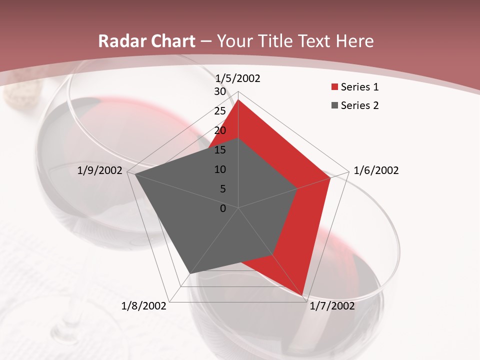 Wine White Corks PowerPoint Template