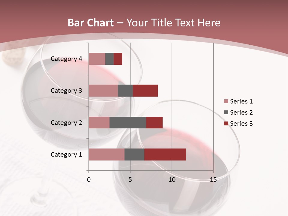 Wine White Corks PowerPoint Template