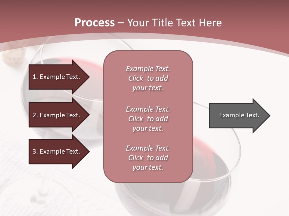 Wine White Corks PowerPoint Template