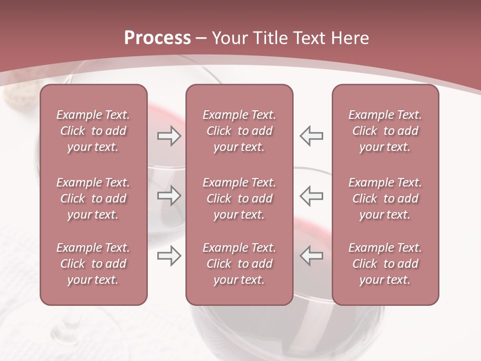 Wine White Corks PowerPoint Template