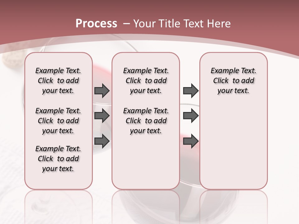 Wine White Corks PowerPoint Template