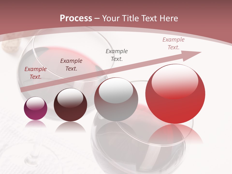 Wine White Corks PowerPoint Template