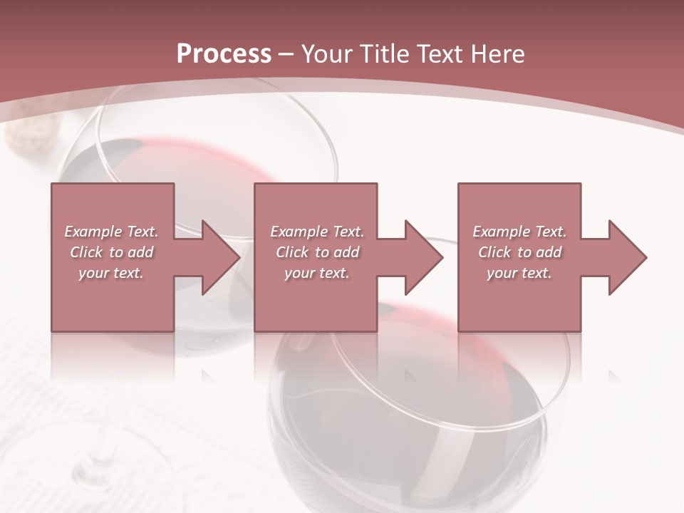 Wine White Corks PowerPoint Template