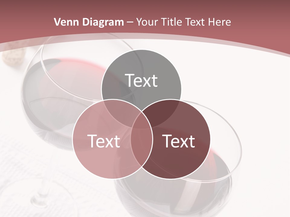 Wine White Corks PowerPoint Template