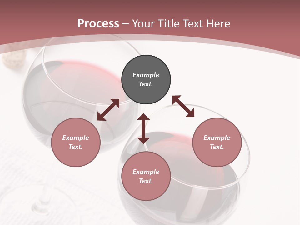 Wine White Corks PowerPoint Template