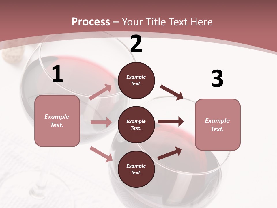 Wine White Corks PowerPoint Template