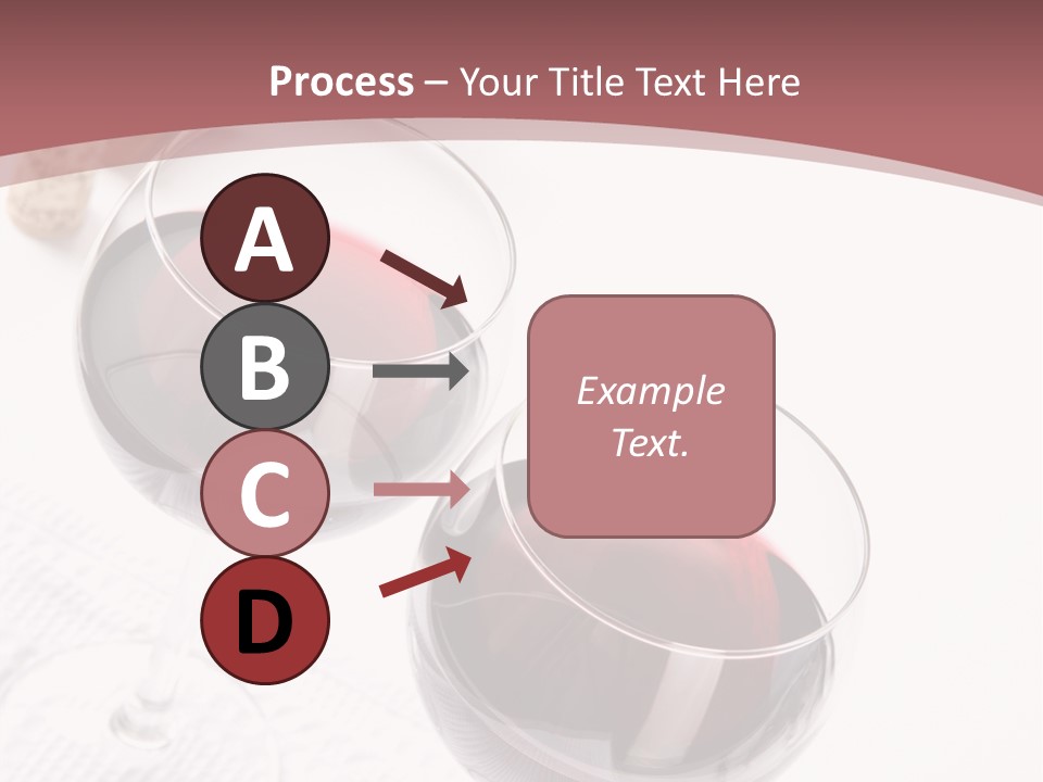 Wine White Corks PowerPoint Template