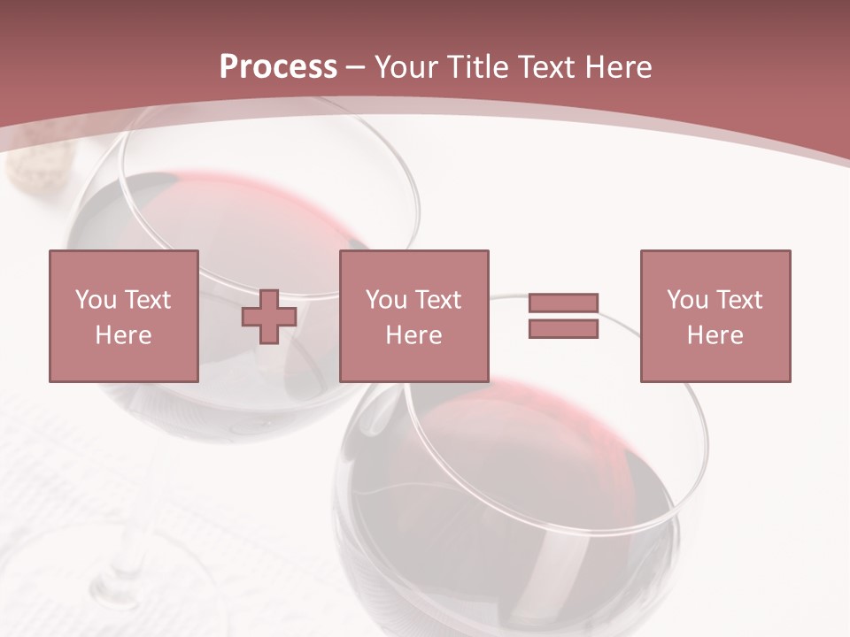 Wine White Corks PowerPoint Template