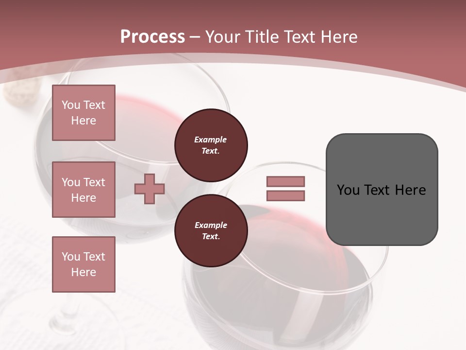 Wine White Corks PowerPoint Template