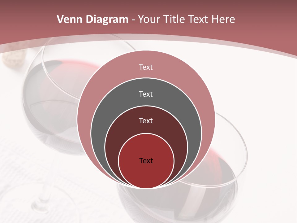Wine White Corks PowerPoint Template
