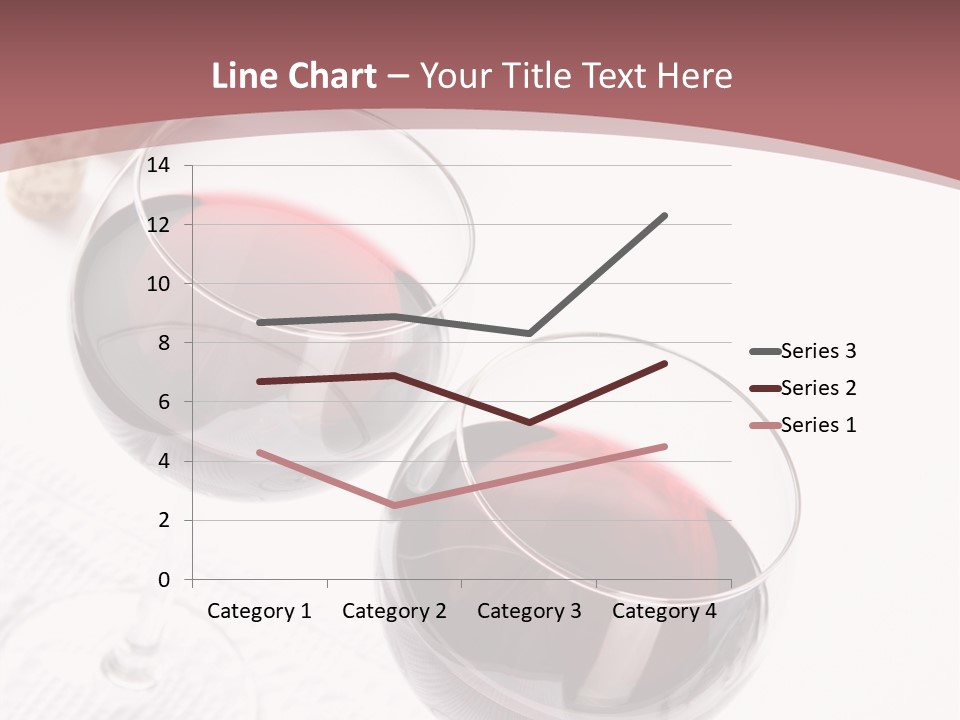 Wine White Corks PowerPoint Template