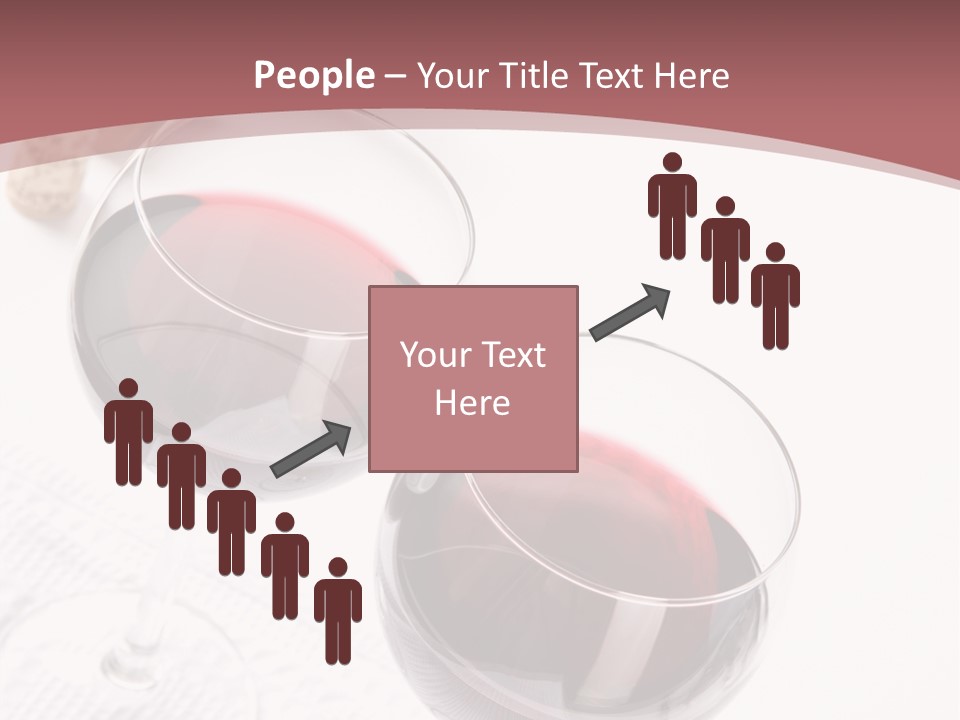 Wine White Corks PowerPoint Template