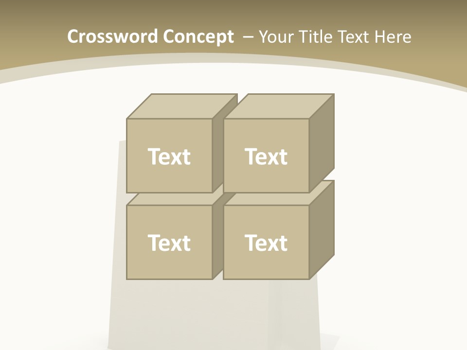 Empty Merchandise Handle PowerPoint Template