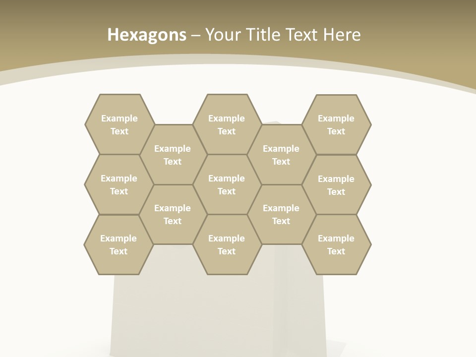 Empty Merchandise Handle PowerPoint Template