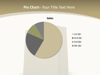 Empty Merchandise Handle PowerPoint Template