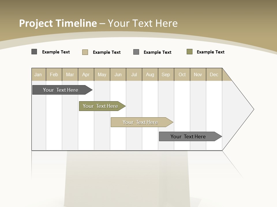 Empty Merchandise Handle PowerPoint Template