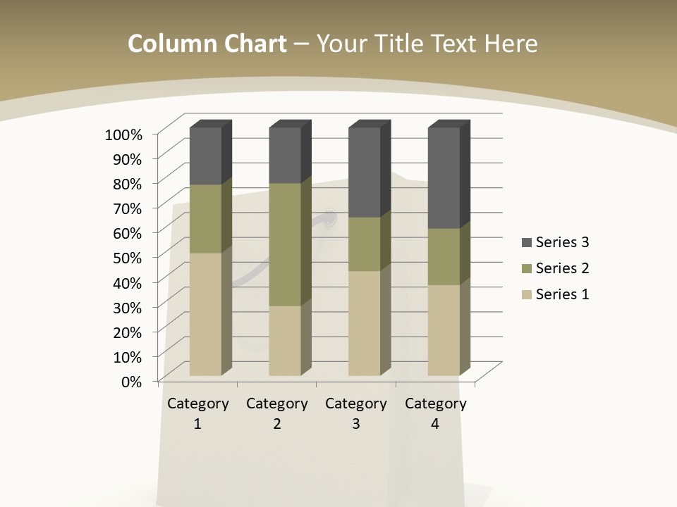 Empty Merchandise Handle PowerPoint Template