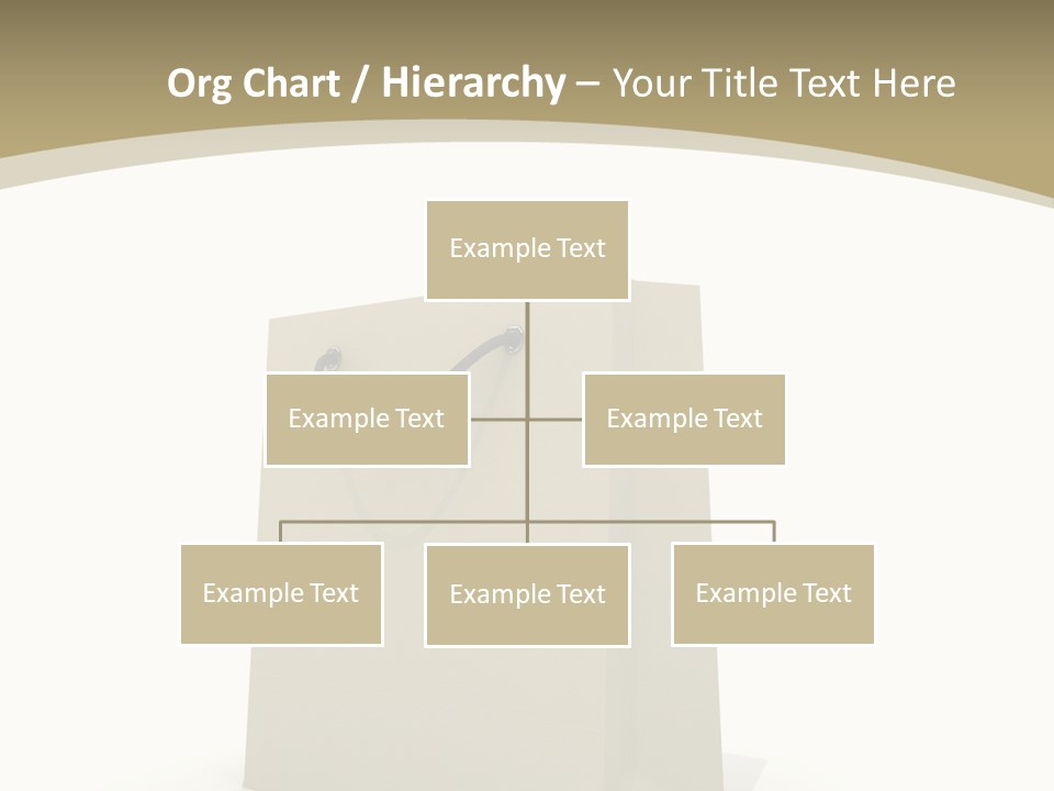 Empty Merchandise Handle PowerPoint Template