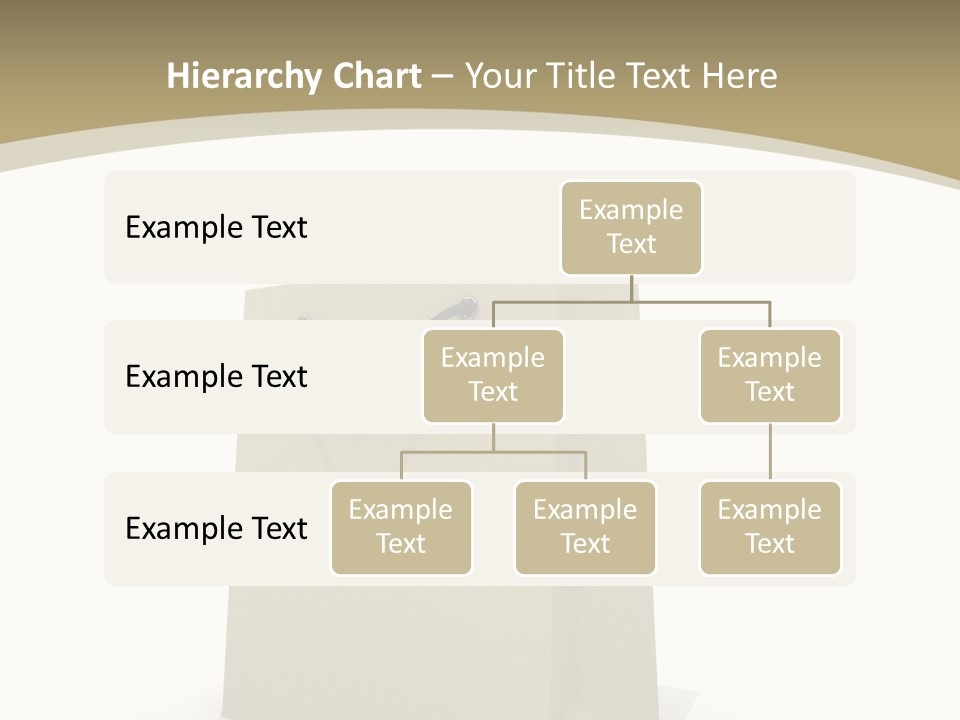 Empty Merchandise Handle PowerPoint Template