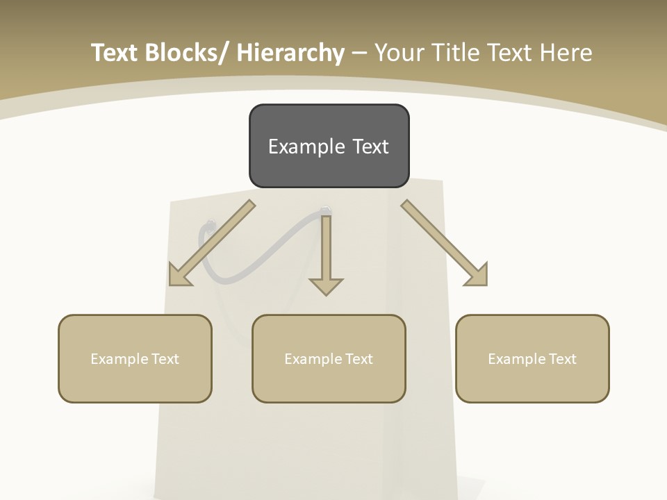 Empty Merchandise Handle PowerPoint Template